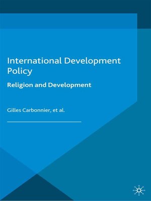 cover image of International Development Policy